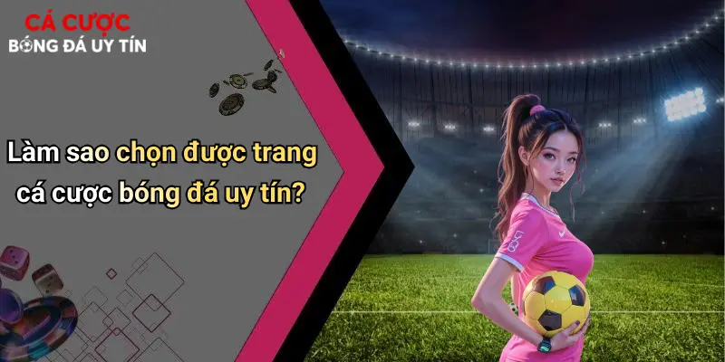 Làm sao chọn được trang cá cược bóng đá uy tín?