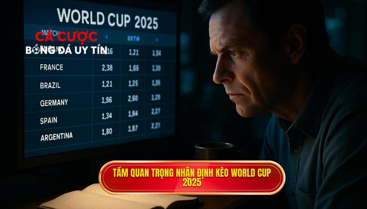 Toàn cảnh cục diện và tầm quan trọng của việc nhận định kèo World Cup 2025
