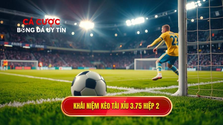 Khái niệm kèo tài xỉu 3.75 hiệp 2 là gì?