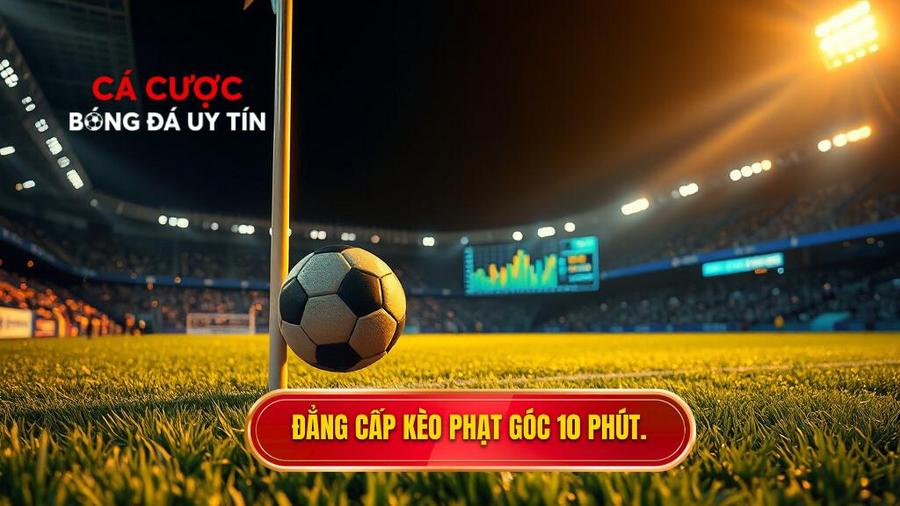 Kèo cược đội nhận quả phạt góc trong 10 phút đầu