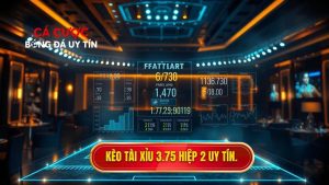 Kèo tài xỉu 3.75 hiệp 2