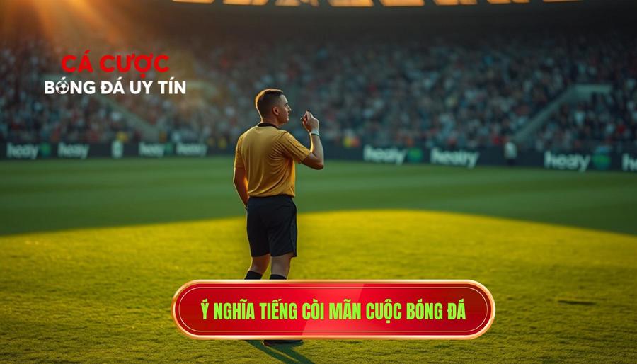 Ý nghĩa tiếng còi mãn cuộc bóng đá