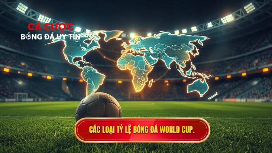 Các loại tỷ lệ bóng đá World Cup phổ biến nhất hiện nay