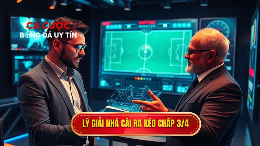 Phân tích chuyên sâu: Tại sao nhà cái đưa ra Kèo chấp 3/4 (0.75)?