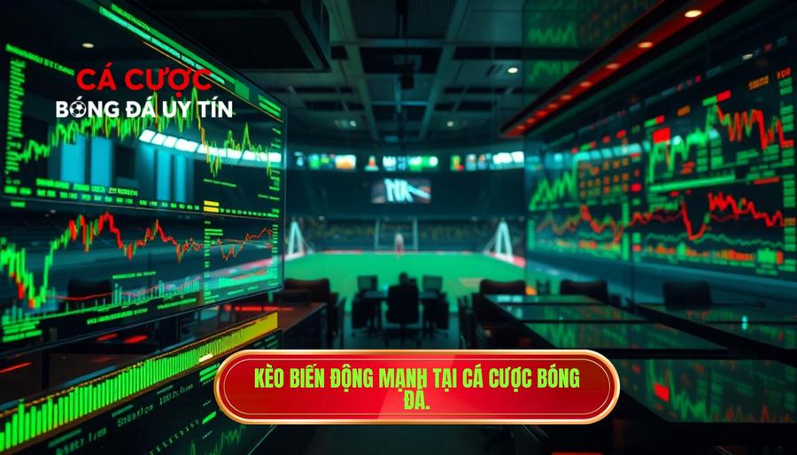 Kèo biến động mạnh tại Cá Cược Bóng Đá.