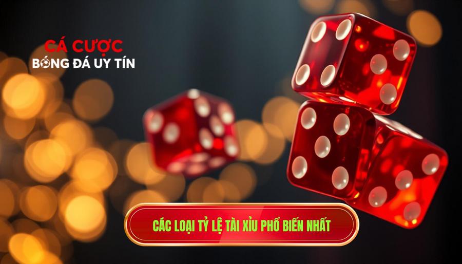 Các loại tỷ lệ tài xỉu phổ biến nhất